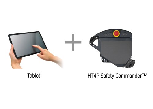 Safety device easily attaches to a 10- to 13-inch tablet